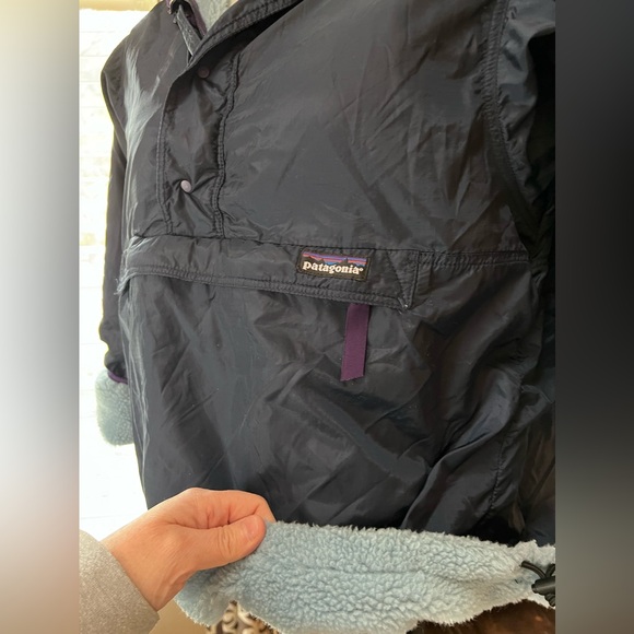 Patagonia Early 90’s Vintage Fleece Reversible Women’s Small Perfect for fall! - Picture 3 of 9